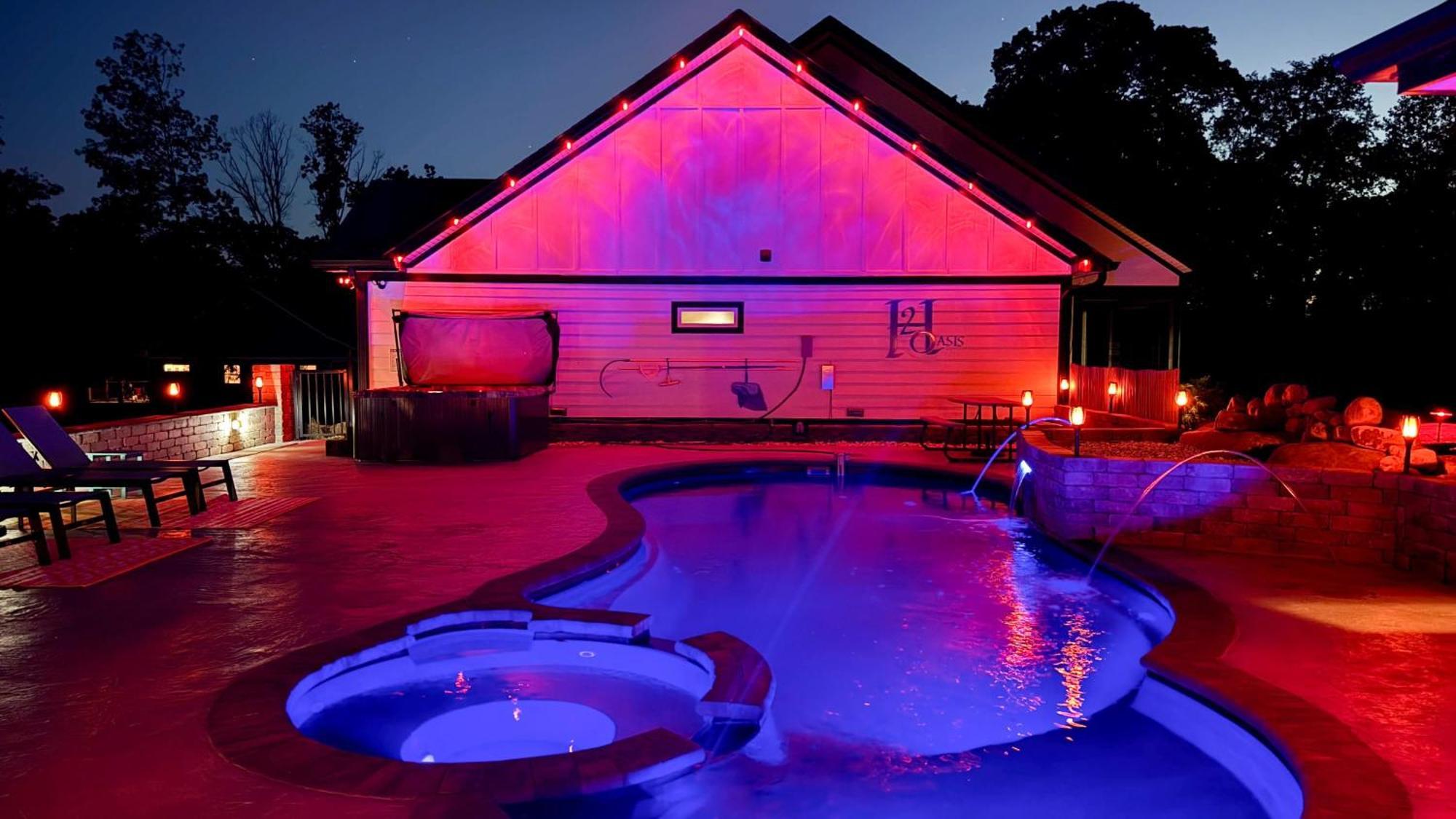 H2Oasis Incredible Pool Retreat With Mountains Views! Villa Sevierville Exterior foto